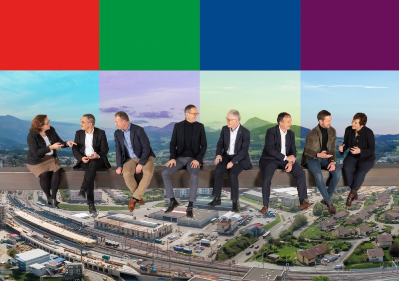 Le Conseil d'Etat fribourgeois 2022