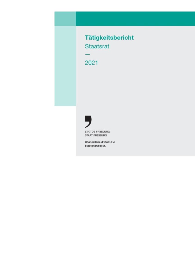 Tätigkeitsbericht Staatsrat 2021