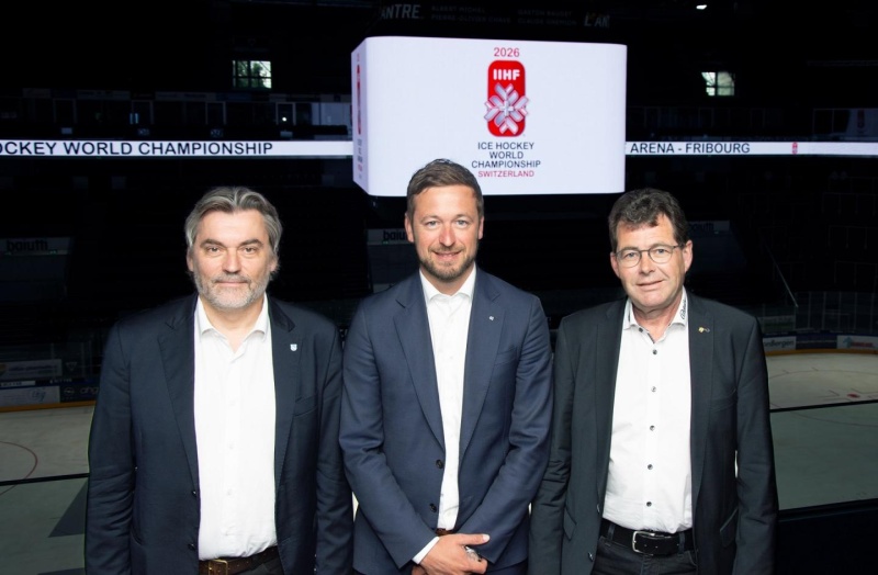 Pierre-Olivier Nobs, Romain Collaud et Hubert Waeber