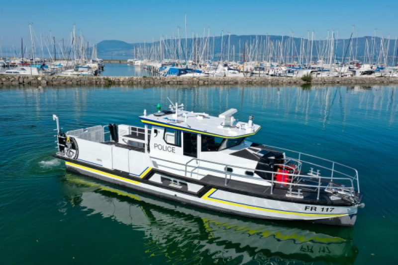 Inauguration du nouveau bateau de la Police du lac / Einweihung des neuen Einsatzbootes der Seepolizei