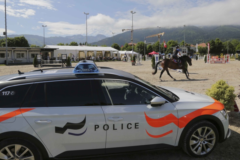 Championnat suisse de saut d'obstacles police