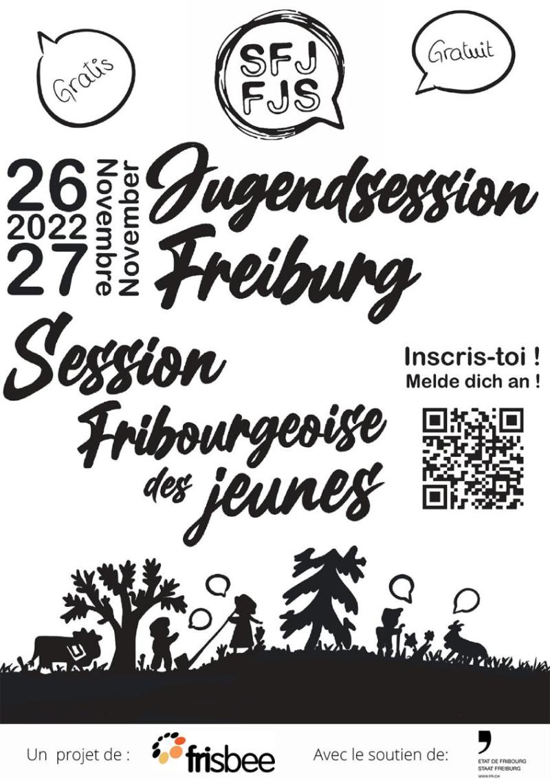 Erste kantonale Session der Freiburger Jugendlichen