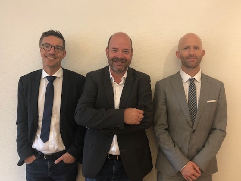 Damien Colliard, Nicolas Charrière, Gaël Gobet, membres du Conseil de la magistrature
