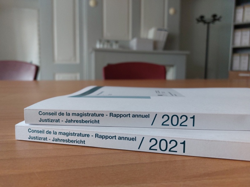 Rapport annuel 2021 du Conseil de la magistrature