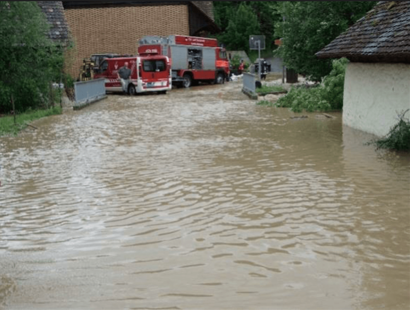 Inondation Ulmiz 2007