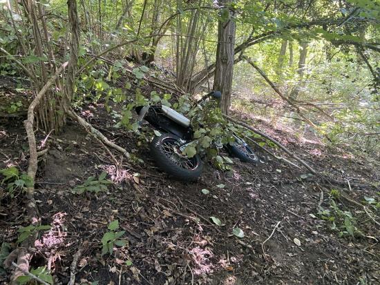 Motocycliste blessé à Cheyres