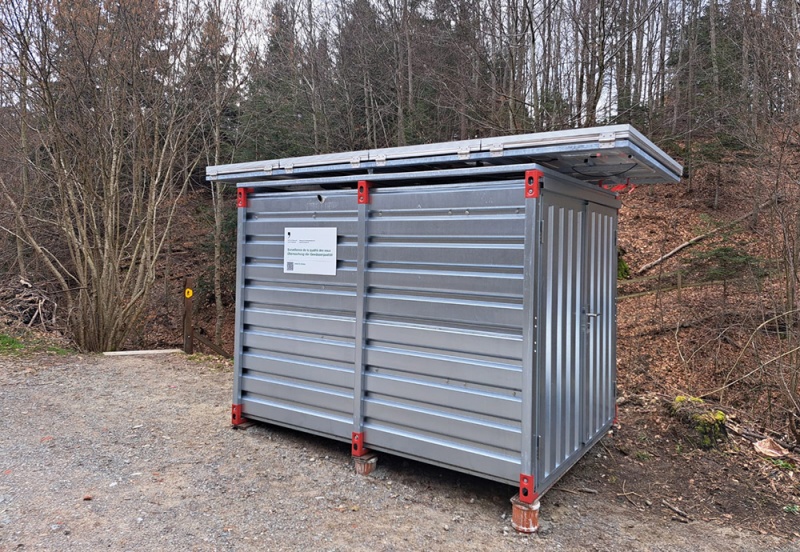 Überwachung der Gewässerqualität - Station von Düdingen