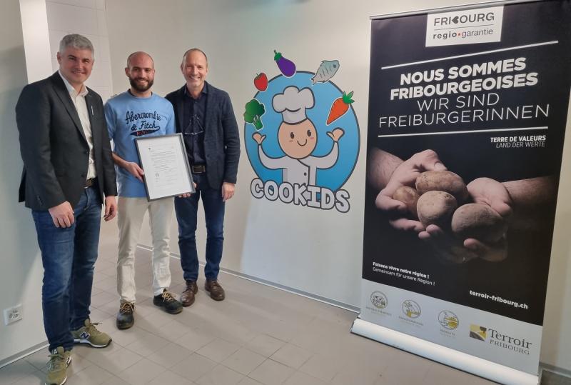 Cookids Terroir Fribourg - charte « Cuisinons notre région » 