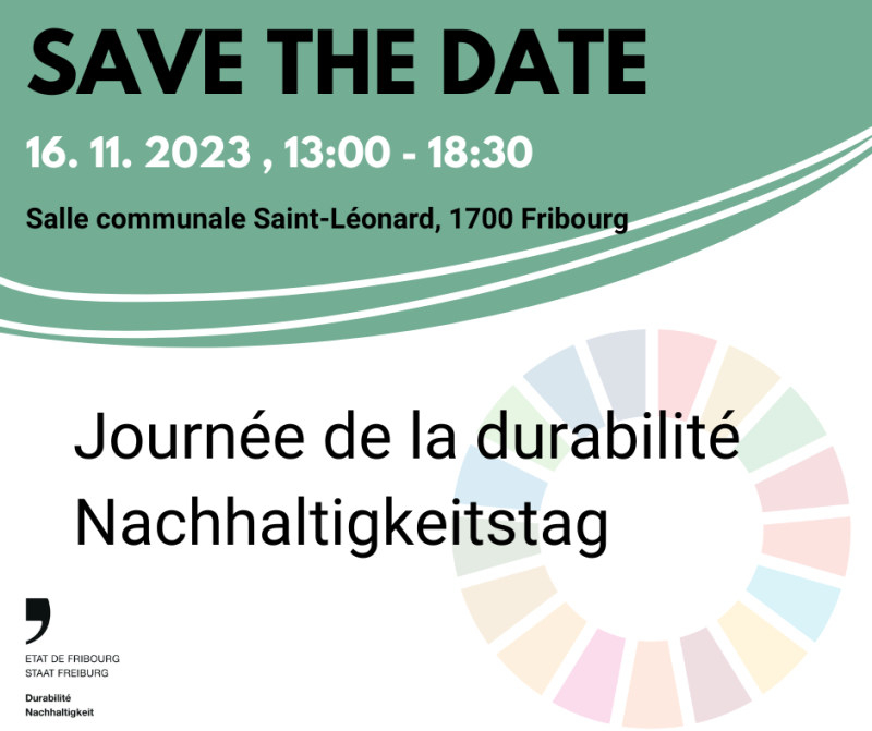 Save the date - journée de la durabilité 2023
