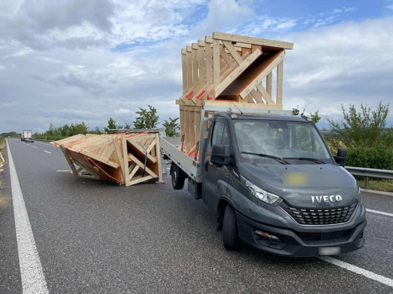 Accident à Avenches sur A1
