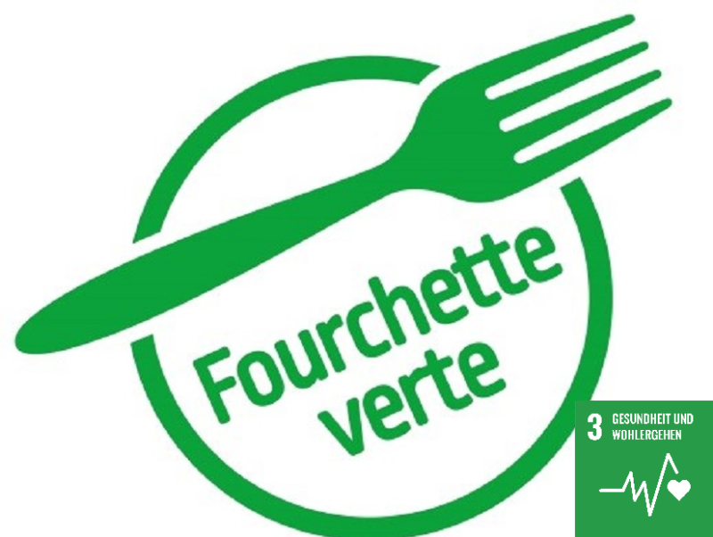 Label Fourchette verte