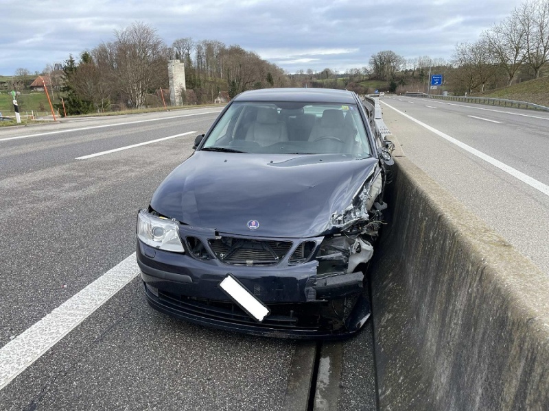 Accident avec blessées sur l'A1 à Chiètres