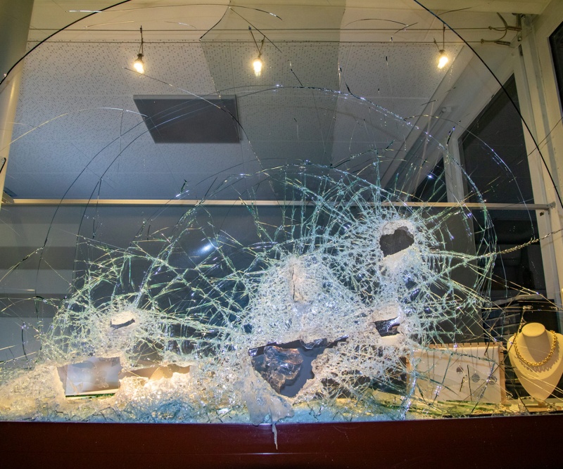 Cambriolage bijouterie Domdidier