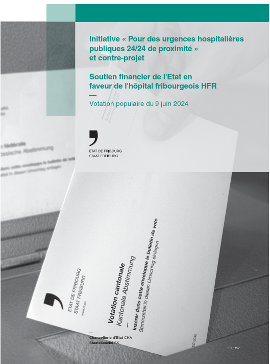 Brochure d'informations- votations cantonales du 9 juin 2024