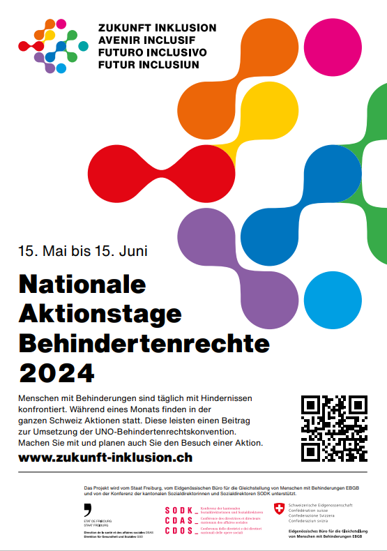 Nationale Aktionstage Behindertenrechte 2024 - Flyer