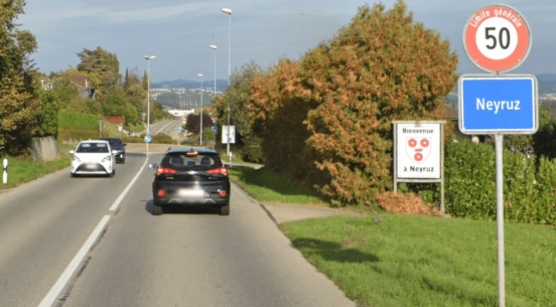 Ortsdurchfahrt Neyruz