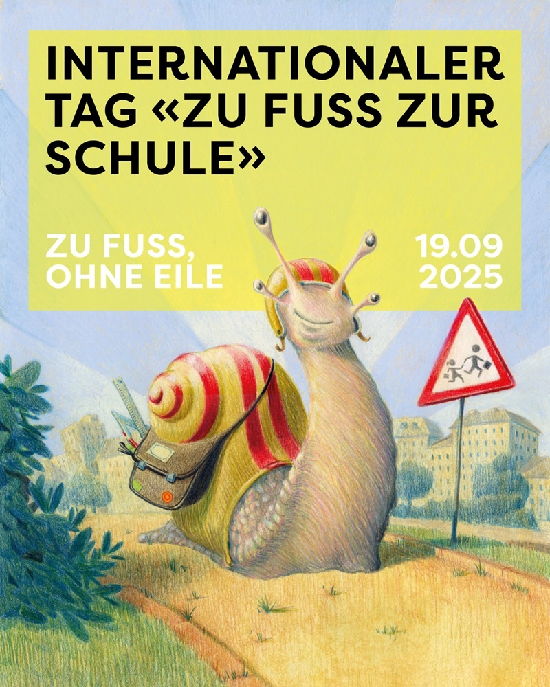 10. September 2025 - Internationaler Tag «Zu Fuss zur Schule»