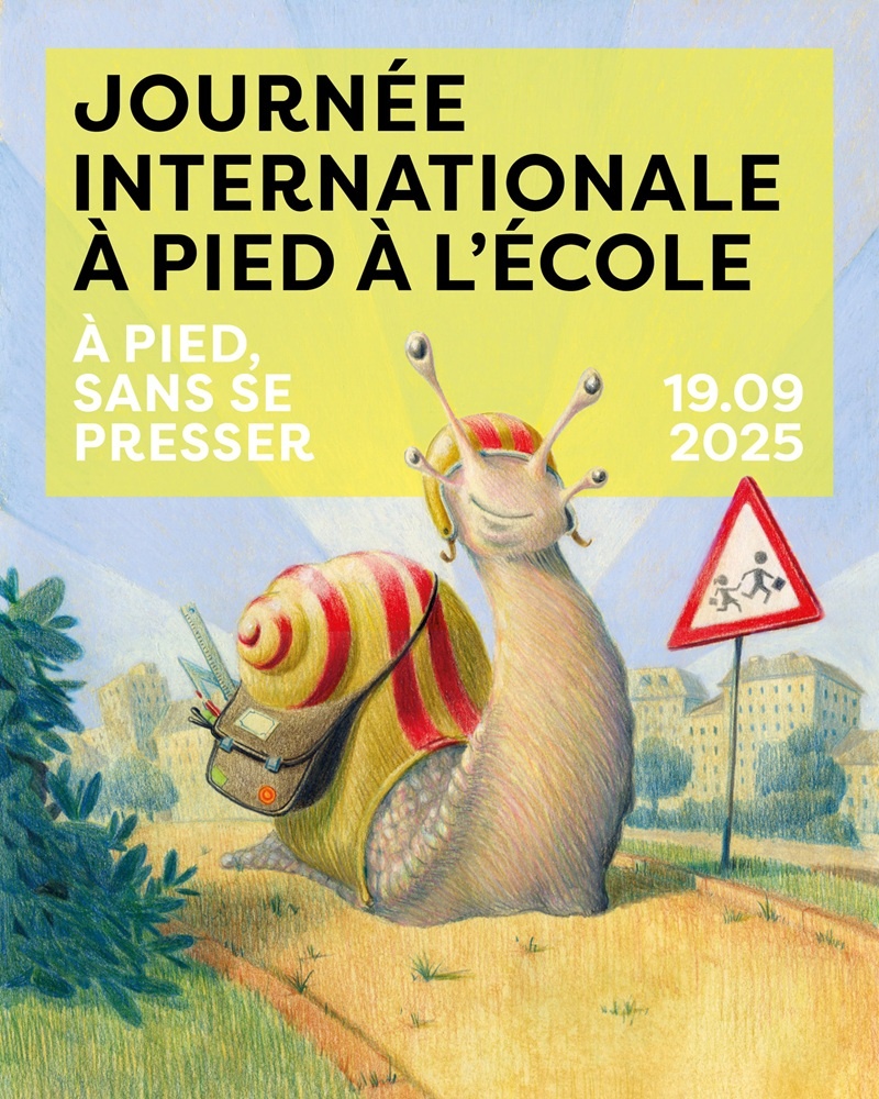 10 septembre 2025 - Journée internationale à pied à l'école