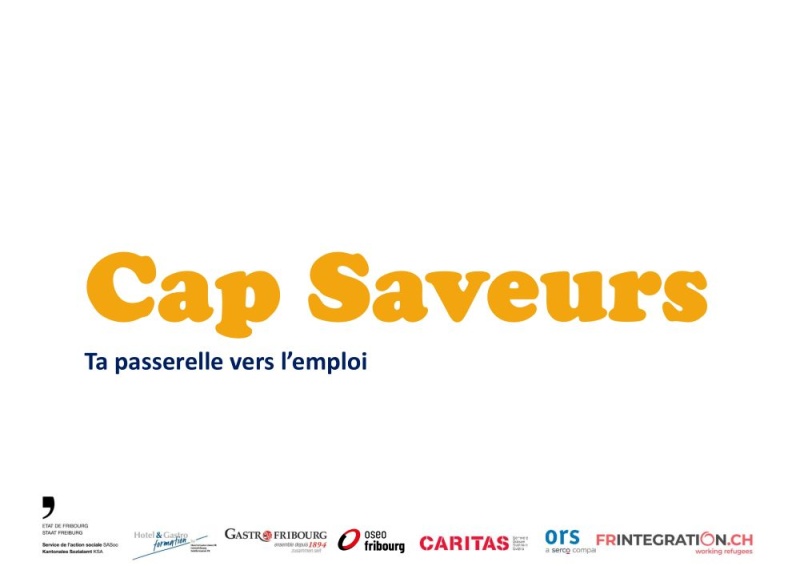 Un nouveau projet pour promouvoir l’intégration et répondre aux besoins de la restauration fribourgeoise