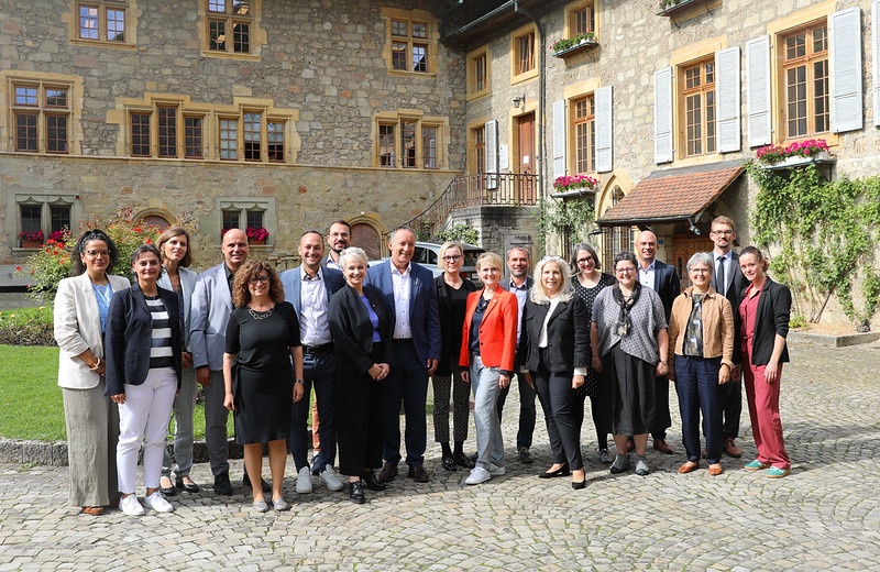 9 septembre 2025: Les conseillères et conseillers d’Etat romands en charge de l’égalité 