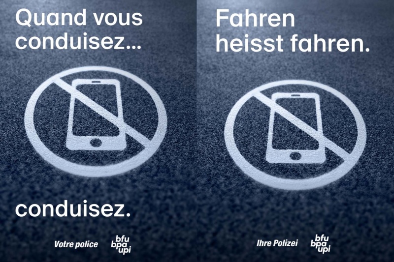 Nouvelle campagne de prévention routière contre l’inattention au volant