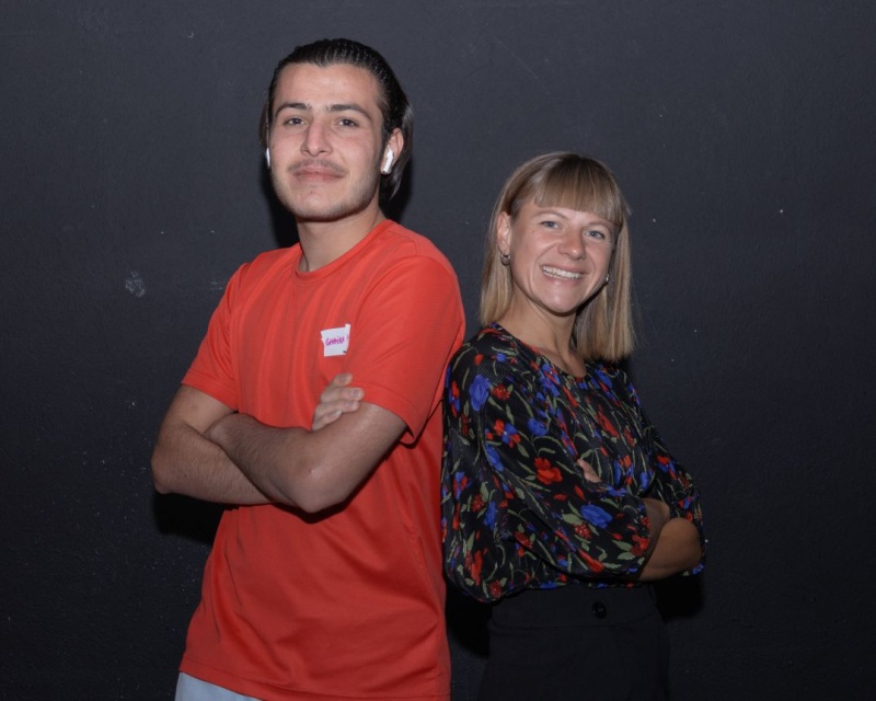 ParMi: Porträt von Ghairatullah und seiner Patin Zoé