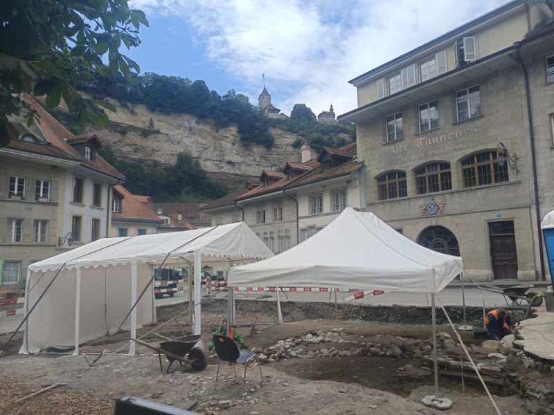 Place du Petit-Saint-Jean - Fouille archéologique