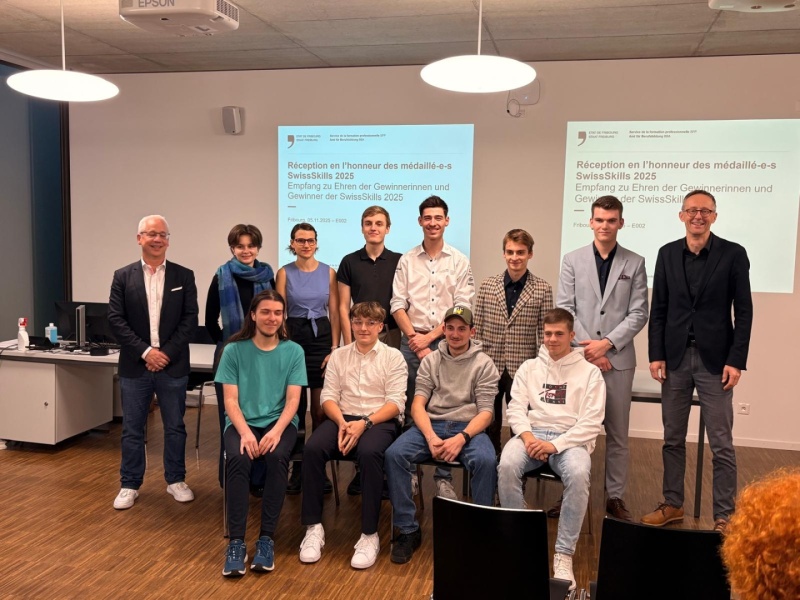Médaillés SwissSkills 2025