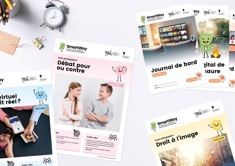 fiches de présentation du jeu Smarway