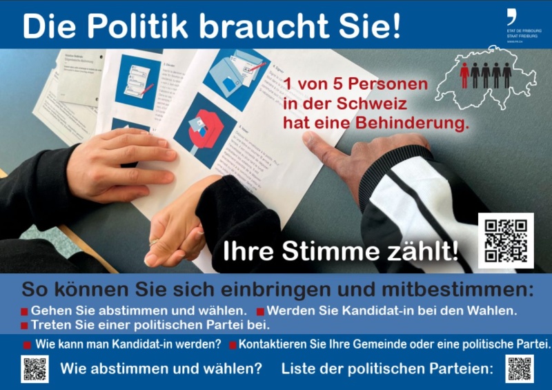 Die Politik braucht Menschen mit Behinderungen