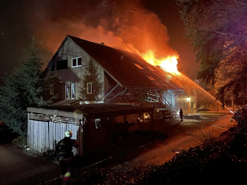 Incendie à Domdidier