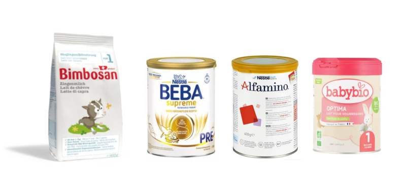 Préparations pour nourrissons contaminées par de la céréulide