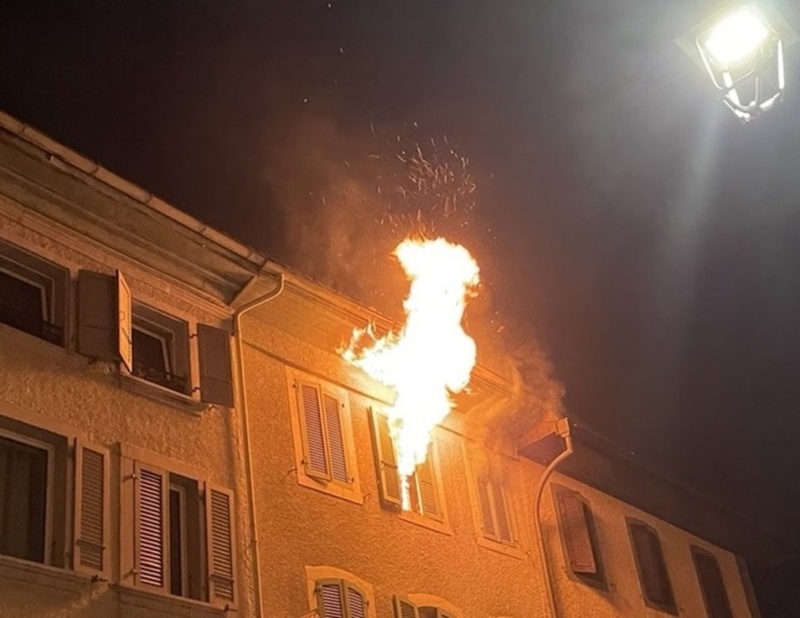 Incendie dans un immeuble à Châtel-St-Denis