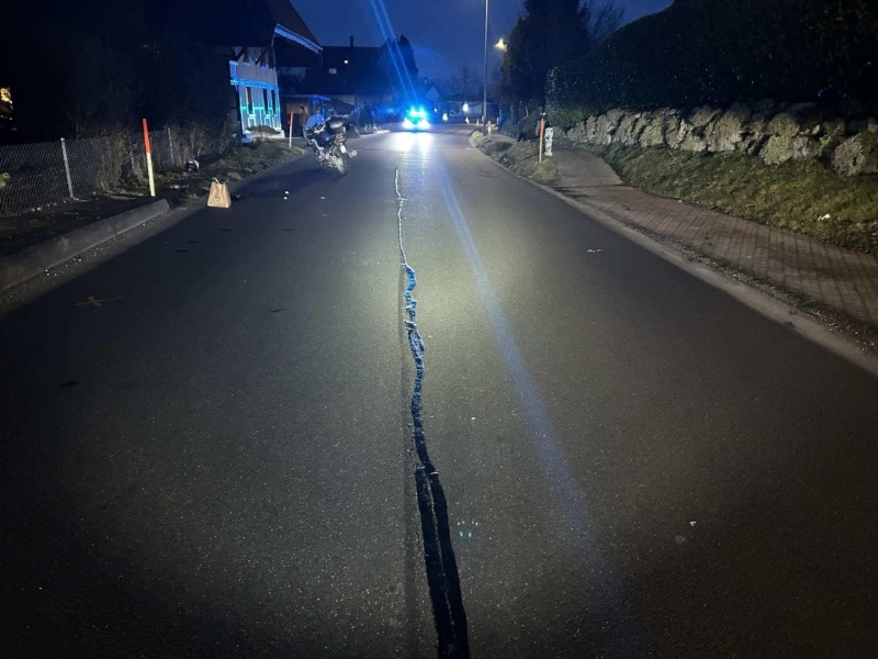 Une piétonne renversée à Salvenach