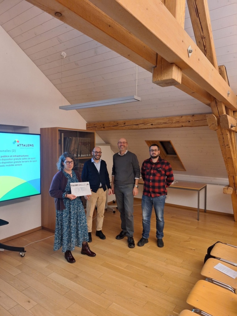 Remise du label Commune en santé - Attalens 27.03.2026