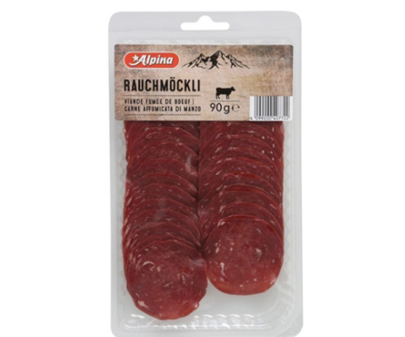 Foto der Verpackung von Rauchmöckli, verkauft von Aldi AG