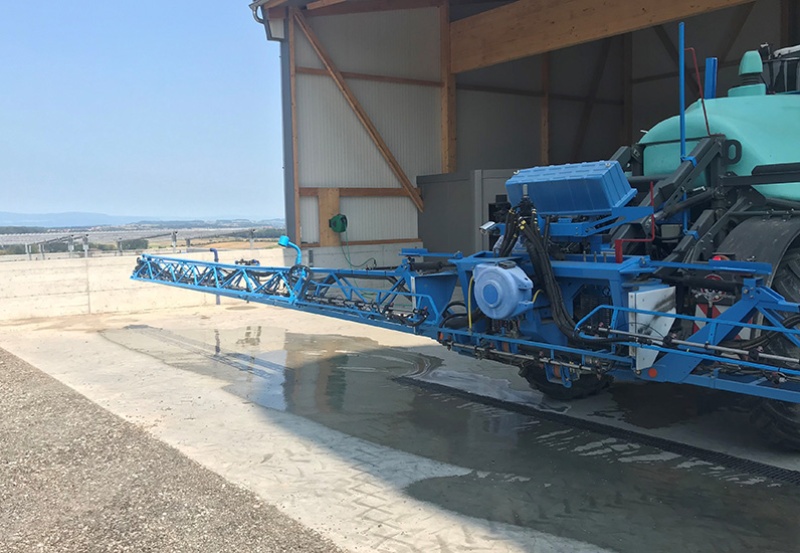 Installation de traitement des effluents phytosanitaires