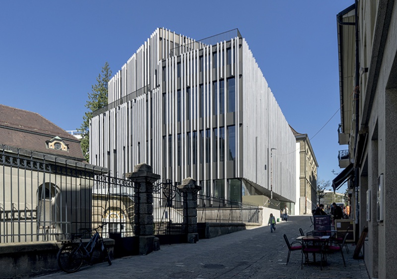 Le nouveau bâtiment de la BCU