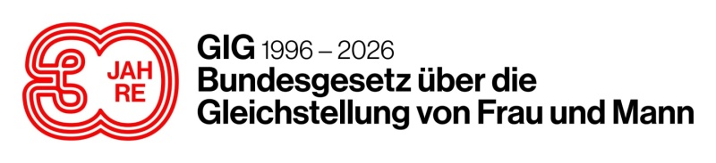 Logo GIG - Bundesgesetz über die Gleichsteluung von Frau und Mann