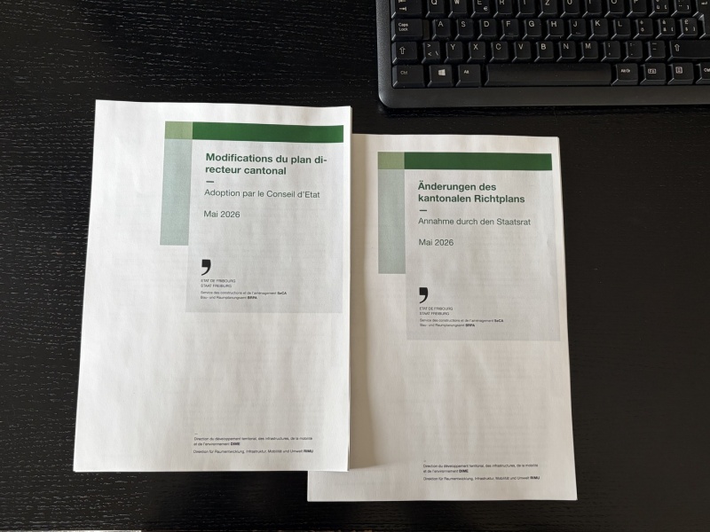 Änderungen des kantonalen Richtplans