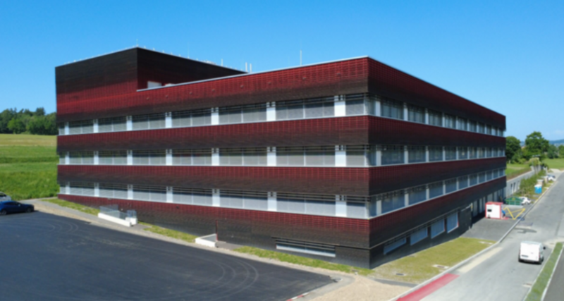 Nouveau bâtiment de laboratoires d'Agroscope à Posieux