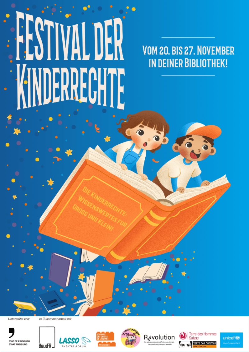Plakat zum Festival der Kinderrechte