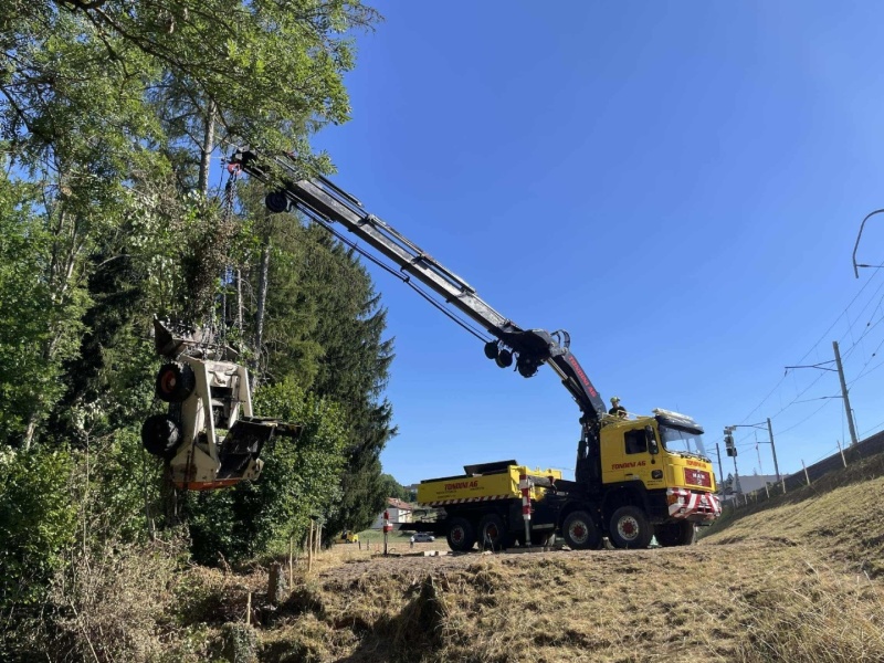 Accident de travail à Belfaux