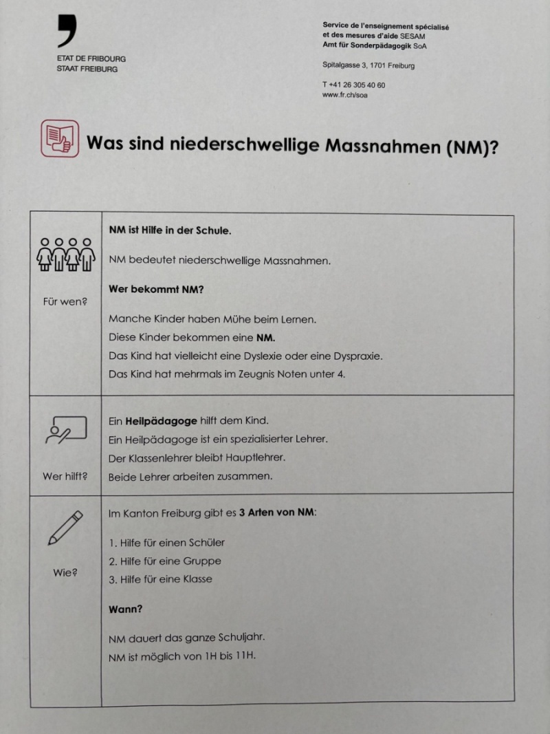 Was sind niederschwellige Massnahmen