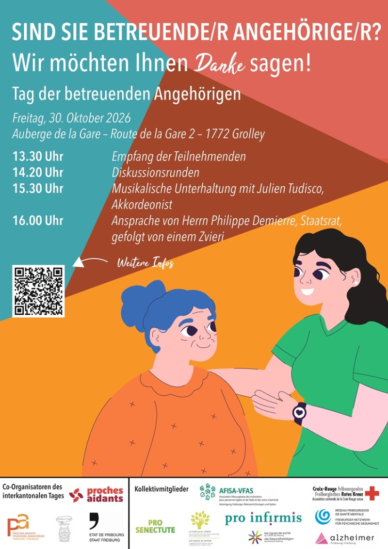 Interkantonaler Tag der betreuenden Angehörigen - Plakat