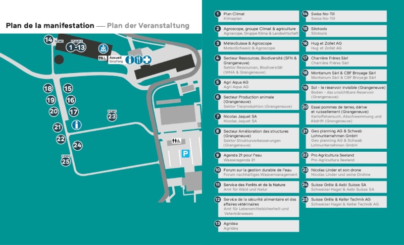Plan de la manifestation