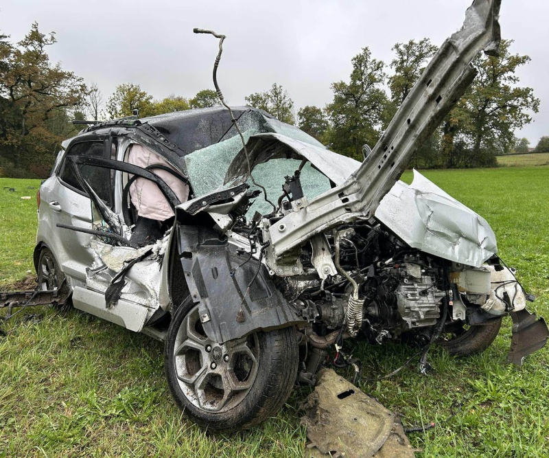 Accident de la circulation à Auboranges