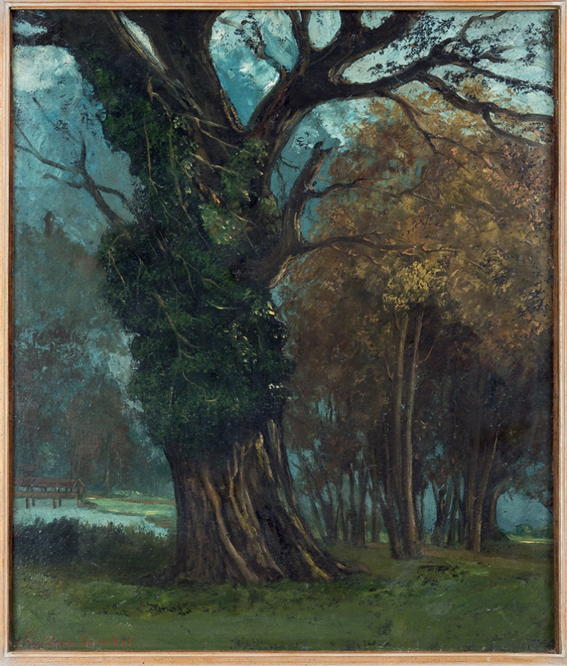 Gustave Courbet, Paysage, avant 1870